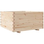 vidaXL Jardinière 90x90x49 5 cm bois de pin massif