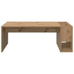vidaXL Table basse Chêne artisanal 101 5 x 50 x 37 cm