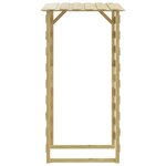 vidaXL Pergolas avec toits 3 Pièces 100x90x200 cm Bois de pin imprégné