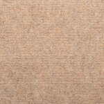 vidaXL Tapis d'escalier auto-adhésifs 15 Pièces 65x24 5x3 5 cm Beige