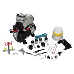 vidaXL Kit de compresseur d'aérographe avec 3 pistolets
