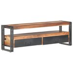 vidaXL Meuble TV 120x30x40 cm Bois solide