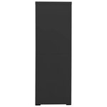 vidaXL Classeur Anthracite 90x46x134 cm Acier