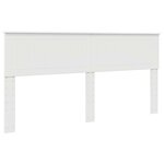vidaXL Lit de Rangement Blanc 180 x 200 cm Bois d'ingénierie