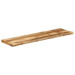 vidaXL Dessus de table bord vivant 180x40x3 8 cm bois de manguier brut
