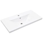 vidaXL Ensemble de meubles salle de bain 2 Pièces bois d'ingénierie