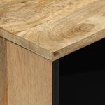 vidaXL Table de chevet 50x33x60 cm bois de manguier massif