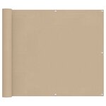vidaXL Écran de balcon 90 x 200 cm Oxford alu enduit de PU