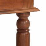 vidaXL Table basse 110x60x40 cm bois massif d'acacia