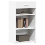 vidaXL Buffet blanc 50x42 5x93 cm bois d'ingénierie