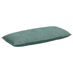 vidaXL Coussin de Dos Vert Mer 120 x 50 cm Tissu en velours côtelé