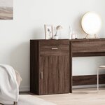 vidaXL Armoire de rangement chêne marron 56 5x39x90 cm bois ingénierie