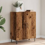 vidaXL Buffet vieux bois 70x34x90 cm bois d'ingénierie
