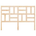 vidaXL Tête de lit 146x4x104 cm Bois massif de pin