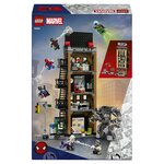 LEGO Marvel Spider-Man contre Mystério - Le Daily Bugle  4 étages  7 minifigurines  781 pièces (76342)