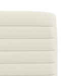 vidaXL Chaises à manger lot de 6 crème velours