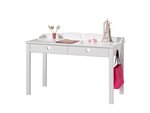 AMORI Lit simple + Sommier + Armoire 2 portes + Chevet + Bureau