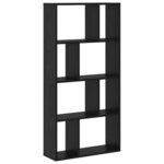 vidaXL Bibliothèque Chêne noir 60 x 20 x 120 cm Bois d'ingénierie