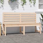 vidaXL Banc de jardin 157 5 cm bois massif de pin