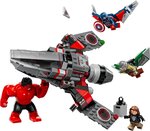 76292 Captain america vs hulk rouge