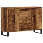 vidaXL Buffet vieux bois 104x35x70 cm bois d’ingénierie
