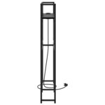 vidaXL Tête de lit de rangement Chêne noir 80 cm Bois d'ingénierie