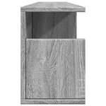 vidaXL Armoire murale 100x20x30 cm sonoma gris bois d'ingénierie