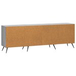 vidaXL Meuble TV 150 x 31 x 50 cm Sonoma gris Bois d'ingénierie