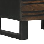 vidaXL Meubles de chevet - 2 pièces  40x33.5x46 cm  en bois massif de mangue