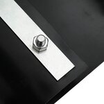 vidaXL Barrière anti-racines Noir 0.7 x 3 m HDPE