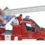 Bruder 02673 - Camion pompier Mercedes Benz Sprinter avec échelle pompe à eau et module son et lumière