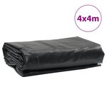 vidaXL Bâche anthracite 4x4 m 650 g/m²