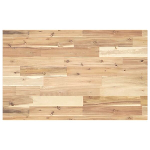 vidaXL Dessus de table rectangulaire 120x50x4 cm bois massif d'acacia