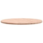vidaXL Dessus de table Ø80x2 5 cm rond bois massif de hêtre
