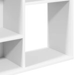 vidaXL Séparateur de pièce/Bibliothèque Blanc 100x24x140 cm