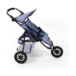 Bayer Chic 2000 697-50 - Poussette de jogging moderne à 3 roues pour poupées