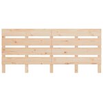 vidaXL Cadre de lit 120x190 cm Bois pin massif Petit Double