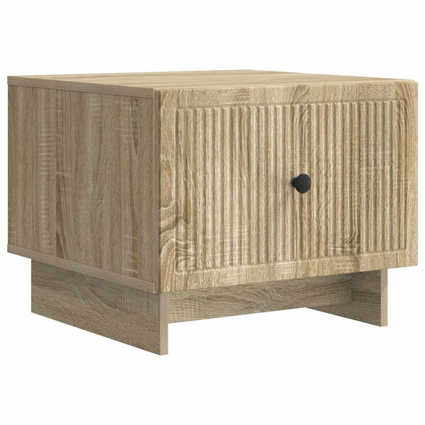 vidaXL Table basse Chêne Sonoma 49 x 50 x 40 cm Bois d'ingénierie