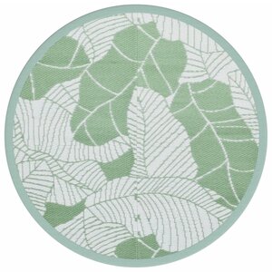 vidaXL Tapis d'extérieur ARAKIL vert Ø120 cm PP