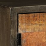 vidaXL Meuble TV Bois de manguier massif 140 x 30 x 45 cm