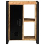 vidaXL Buffet 55x35x70 cm bois de manguier brut massif