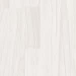 vidaXL Tables de chevet 2 Pièces Blanc 40x29 5x64 cm Bois de pin solide