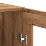 vidaXL Buffet chêne artisanal 69 5x34x90 cm bois d'ingénierie