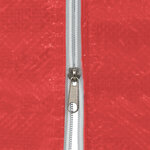 vidaXL Mur de tente de fête 2 pièces 200 x 195 cm Rouge PE et acier