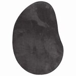 vidaXL Tapis Anthracite 80 x 150 cm Polyester