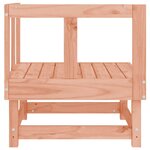 vidaXL Canapé d'angle de jardin bois massif douglas