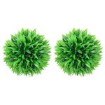 vidaXL Boules de buis artificielles 2 Pièces 20 cm