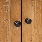 vidaXL Ensemble de mobilier de salle de bain avec tiroir 3 Pièces Marron