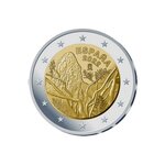 2 euros commémorative Espagne 2022 - Parc national Garajonay.