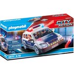 PLAYMOBIL 6873 - Voiture de policiers avec gyrophare et sirène